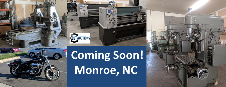 Tool And Die Shop Auction - CLT Auctions Machinery & Related Equipment